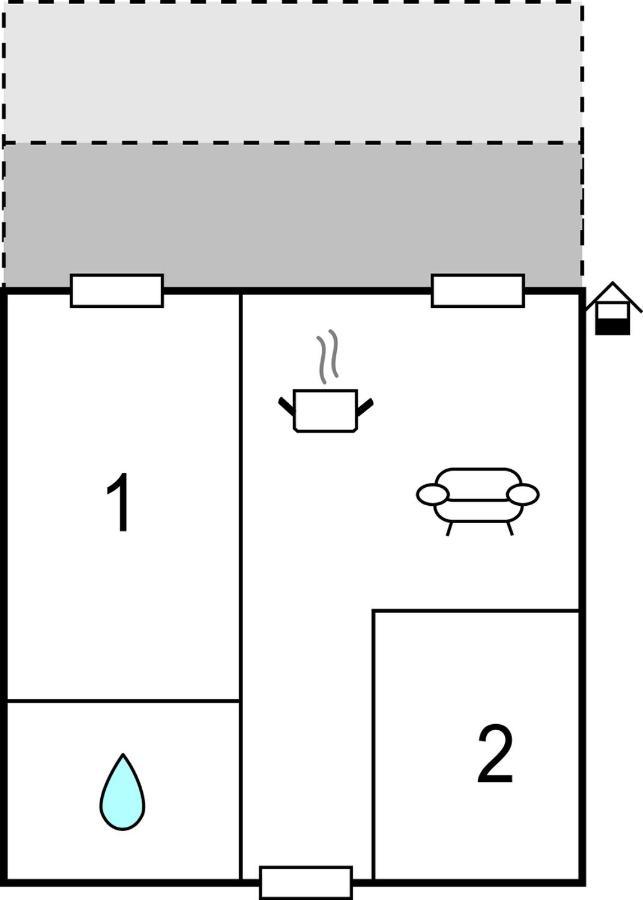 Beach Front Apartment In Lembruch-Duemmer See 外观 照片